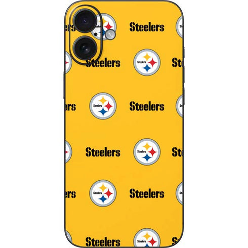NFL Pittsburgh Steelers Blitz Series iPhone 16 Plus Skin